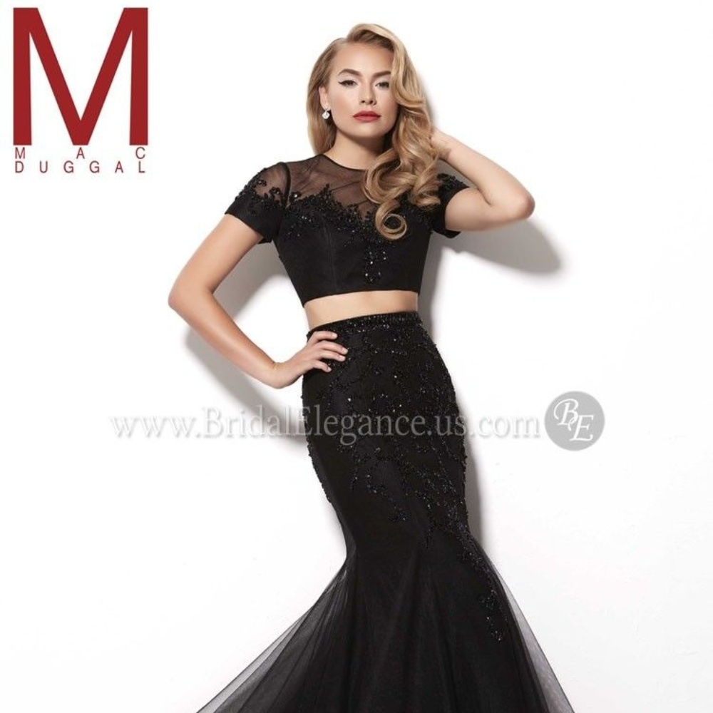 Mac Duggal Two Piece Gown